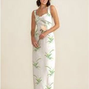 Lula Kate Lily of The Valley Sleeveless Sundress with Sweetheart Neckline